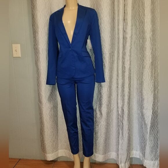 DOUBLE BREASTED BLAZER and matchin pants new 89th+MADISON - Picture 3 of 16